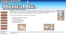 Tablet Screenshot of omnical.com
